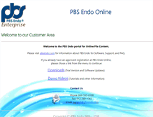 Tablet Screenshot of pbsendo-online.com